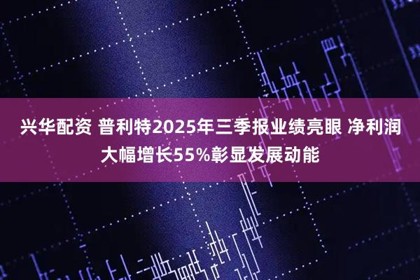 兴华配资 普利特2025年三季报业绩亮眼 净利润大幅增长55%彰显发展动能
